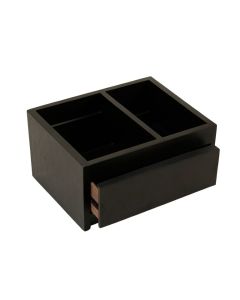 Hazel Branch Empty Coffee-Station Organizer - Black