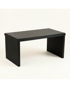 Hazel Brook Desktop Monitor Riser - Black (synthetic illustration; no displayed measurements)