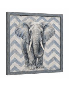 Forli Elephant Framed Art
