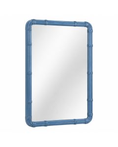 Laurel Bend Framed Wall Mirror - Blue