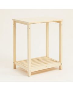 Olive Bend Freestanding Laundry Folding Counter - Ivory (synthetic illustration; no displayed measurements)