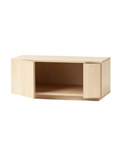 Hazel Edge Shoe Storage Bench - Beige