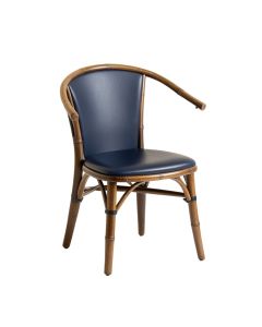 Holly Branch Dining Chair - Navy (synthetic illustration; no displayed measurements)