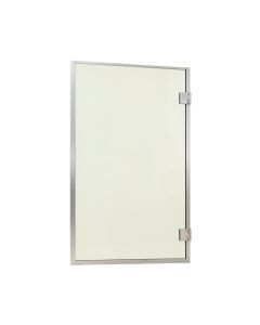 31.25 '' W X 72 '' H Pivot Frameless Shower Door (synthetic illustration; no displayed measurements)