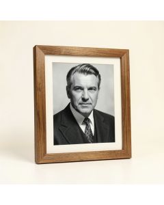 John Wayne By Hollywood Photo Archive - Picture Frame Photograph Print On Paper (synthetic illustration; no displayed measurements)