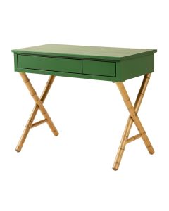Dawn Falls Writing Desk - Green (synthetic illustration; no displayed measurements)