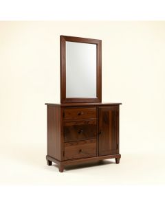 Zakhar Free Standing Jewelry Armoire With Mirror (synthetic illustration; no displayed measurements)