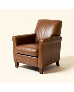 Mayland Leather Arm Chair (synthetic illustration; no displayed measurements)