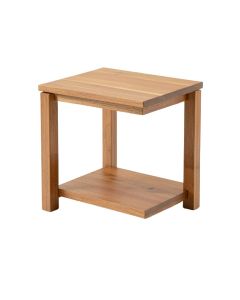 Swivo Solid Wood Floor Shelf End Table (synthetic illustration; no displayed measurements)