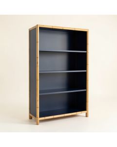 Heath Branch Freestanding Bookcase - Navy (synthetic illustration; no displayed measurements)