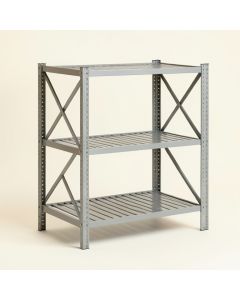 Wren Canyon Empty Seed-Starting Shelving Unit Without Lights - Gray (synthetic illustration; no displayed measurements)