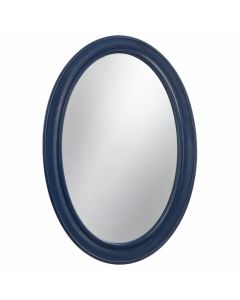 Cedar Crossing Framed Wall Mirror - Navy