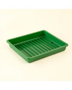 Hazel Crest Empty Under-Desk Cable Tray - Green (synthetic illustration; no displayed measurements)
