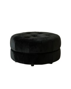 Heywood 40 '' Wide Velvet Tufted Round Cocktail Ottoman