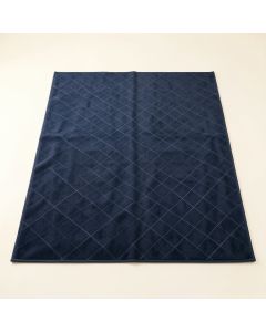 Cedar Branch Rectangular Area Rug - Navy (synthetic illustration; no displayed measurements)