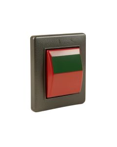 Dark Light Squares 1-Gang Toggle Light Switch Wall Plate (synthetic illustration; no displayed measurements)