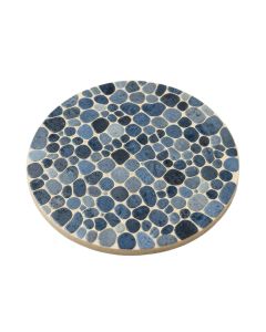 Penny 0.8 '' X 0.8 '' Porcelain Penny Round Mosaic Floor Tile