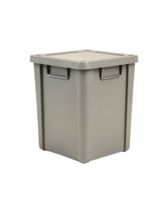 Wren Branch Closed Outdoor Storage Box - Gray (synthetic illustration; no displayed measurements)