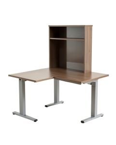 Marlton L-Shape Desk With Hutch