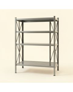Glen Bridge Empty Seed-Starting Shelving Unit Without Lights - Gray (synthetic illustration; no displayed measurements)