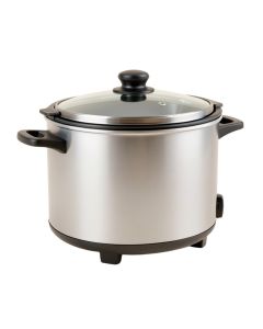 Elite By Maxi-Matic Platinum 8.5-Quart Stainless Steel Digital Slow Cooker