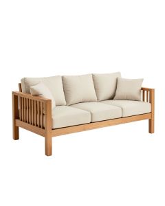 Bascombe Patio Sofa With Cushions (synthetic illustration; no displayed measurements)