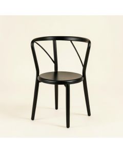 Stone Branch Dining Chair - Black (synthetic illustration; no displayed measurements)