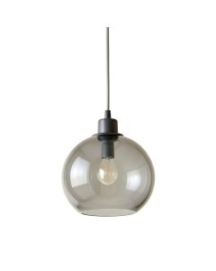 Dawn Bluff Pendant Light Suspended From One Plain Cable - Gray (synthetic illustration; no displayed measurements)