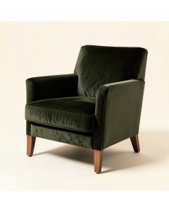 Castaldo 35 '' Wide Velvet Armchair (synthetic illustration; no displayed measurements)
