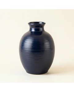 Alder Canyon Empty Decorative Vase - Navy (synthetic illustration; no displayed measurements)