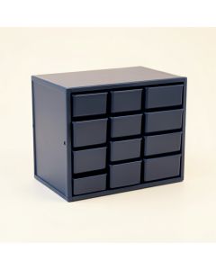 Elm Arc Small-Parts Storage Drawer Cabinet (synthetic illustration; no displayed measurements)