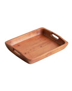 Ash Bluff Serving Tray - Terracotta (synthetic illustration; no displayed measurements)