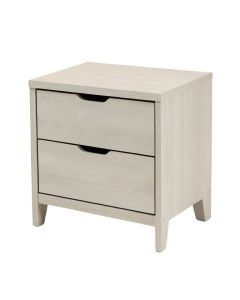 Luro 2 - Drawer Nightstand In Light Gray (synthetic illustration; no displayed measurements)