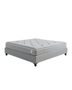 Lansford Tufted Low Profile Standard Bed (synthetic illustration; no displayed measurements)