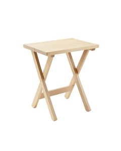 Willow Brook Compact Balcony Table - Beige (synthetic illustration; no displayed measurements)