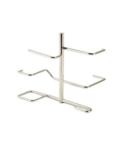 Hanging Wine Glass Rack In Chrome