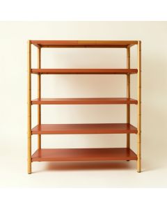 Holly Branch Empty Seed-Starting Shelving Unit Without Lights - Terracotta (synthetic illustration; no displayed measurements)
