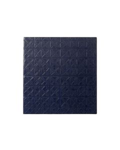 Maple Bridge Uninstalled Square Decorative Tile - Navy