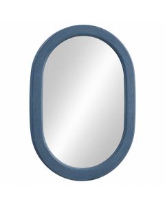 Maple Arc Framed Wall Mirror - Blue
