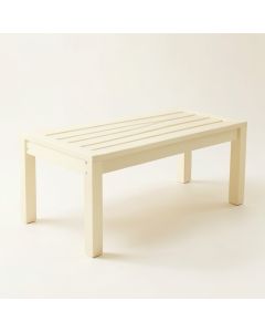 Meadow Bluff Indoor Bench - Cream (synthetic illustration; no displayed measurements)