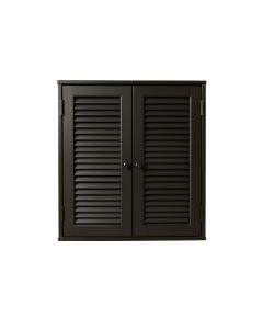 Cove Dale Wall-Mounted Laundry Cabinet - Black