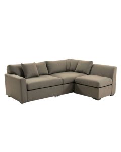 Brockville 137.5 '' Wide Reversible Sleeper Sectional With Ottoman