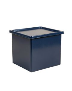 Lake Bluff Closed Outdoor Storage Box - Navy (synthetic illustration; no displayed measurements)