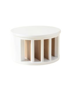Ridge Crossing Shoe Storage Bench - White (synthetic illustration; no displayed measurements)