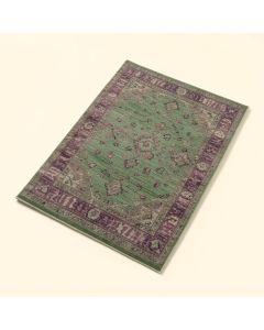 Horasan Power Loom Green/Plum Rug (synthetic illustration; no displayed measurements)