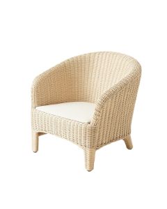 Slate Brook Outdoor Lounge Chair - Ivory (synthetic illustration; no displayed measurements)