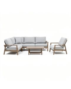 Kaeden Rocking Conversation 3 Piece Seating Group Set With Cushions (synthetic illustration; no displayed measurements)