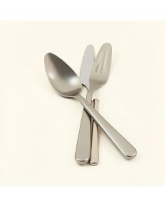 Cheese Cutlery 4 Piece Flatware Set , Service For 1 (synthetic illustration; no displayed measurements)