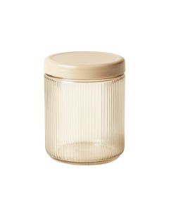 Shore Brook Storage Canister With Lid - Beige