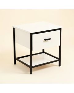 Urbana 1 Drawer Iron Nightstand (synthetic illustration; no displayed measurements)